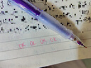 百乐（PILOT）彩色自动铅笔学生儿童考试专用可擦彩铅笔文具活动铅笔素描笔带橡皮头HCR-197-V  0.7mm紫色 实拍图