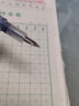 百乐（PILOT） 日本元气小钢笔Petit1透明迷你钢笔SPN-20F钢笔F尖0.5mm 单支装 蓝色 内含一支彩色墨胆 实拍图