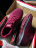 新款老人鞋女士春秋闰月妈妈鞋中老年健步鞋男软底网面休闲运动鞋 2901枣红女四季款轻便舒适 39 标准尺码 实拍图
