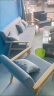 L&S 沙发客厅卧室实木沙发椅子布艺懒人小沙发木架中小户型沙发床s68 【单+双+三人沙发+茶几J01】组合 晒单实拍图