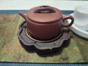 唐丰黑檀实木茶盘壶承杯垫家用茶台茶托底座储水式小型茶托盘茶具配件 黑檀梅花壶承 实拍图