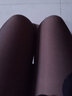 依嫚诗【2条装】加绒加厚无缝假透肉一体打底裤女冬光腿神器保暖裤靴裤防勾丝显瘦透肤连脚裤袜 黑透肤2条（踩脚330克） 均码80-140斤可穿 实拍图