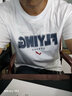 真维斯（Jeanswest）纯棉短袖t恤男运动潮流百搭休闲半袖2025新款打底夏季美式体恤衫  白色(z向往飞行) M (170) (30天质量问题全额退) 实拍图