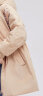 艾莱依羽绒服女2021新款女装时尚防风高端黑色保暖冬季外套潮 安哥拉色 160【建议115-130斤】 晒单实拍图