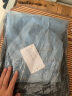 至涛 裤子男秋季牛仔裤直筒宽松加绒复古阔腿美式高街复古休闲长裤子 浅蓝（皮带款） L ( 建议100-110斤可穿 ) 实拍图
