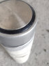 然也（RAE）保温杯304不锈钢男女带茶隔过滤泡茶商务办公水杯子太空灰R3319 实拍图