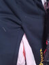 真维斯（Jeanswest）儿童套装秋冬新款中大童加绒保暖长裤男女童圆领卫衣加厚两件套潮 【加绒套装】橘黑色（毛线黄字） 140 实拍图