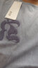 GXG男装 龚俊同款 双色潮流圆领短袖T恤时尚个性舒适 2023年夏季新款 灰蓝色1 175/L 晒单实拍图