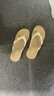 她享人字拖女夏季外穿轻薄舒适凉拖鞋女 TE015 白色 40/41 实拍图