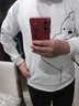 啄木鸟卫衣男宽松圆领青少年秋春秋季款外套打底衫长袖T恤男生装衣服 20731/s6131白色 2XL 实拍图