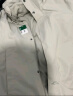 迪卡侬（DECATHLON）冲锋衣男三合一男女夹克防风防水夹克男保暖可拆卸内胆抓绒衣外套 男款 月白色 S 实拍图