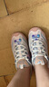 斯凯奇（Skechers）奶茶熊QQ豆乳秋季新款女鞋潮流复古老爹鞋舒适增高运动鞋 玫瑰红色/ROS 40 实拍图