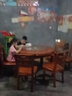上林春天实木餐桌 可伸缩折叠实木餐桌椅组合餐桌餐椅圆形饭桌子餐厅家具 1.2米海棠色 一桌六椅 实拍图