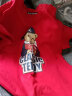 Classic Teddy精典泰迪儿童短袖T恤童装女童上衣男童夏装宝宝衣服1 棒球帽子熊织标短袖大红 100 实拍图