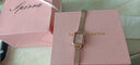 Spirra阿妈妮情人节礼物绿表手表女士简约气质小巧防水2025年新款方形 3017玫粉 实拍图