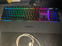 赛睿 (SteelSeries) Apex 5有线键盘 游戏键盘机械键盘 独立RGB背光 OLED智能屏显 多功能媒体开关 实拍图