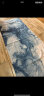 伊登双面硅胶防滑瑜伽铺巾吸汗铺垫瑜伽巾专业瑜伽垫布瑜伽毯机洗 北极蓝  （68*183CM） 晒单实拍图