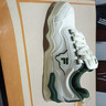 FILA FUSION斐乐潮牌KICK板鞋男鞋新款时尚休闲鞋踢板鞋潮 初雪白/暗绿-PC 44 实拍图