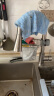 四季沐歌厨房水龙头冷热 小蛮腰三功能抽拉式出水304不锈钢洗碗盆水槽龙头 实拍图