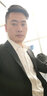 海派浩宇 西服套装男士商务休闲新郎结婚礼服修身西装职业装正装伴郎外套 1691黑色 2XL (180) 实拍图