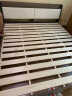 澹雅 床 实木床双人床软包床现代简约欧式轻奢储物主卧大床 床+5cm椰棕床垫 1.8m*2.0m 晒单实拍图