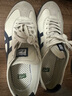 Onitsuka Tiger鬼塚虎经典男女鞋复古运动休闲鞋MEXICO 66™ 米灰色/藏青色 43.5 实拍图