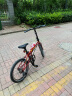 大行（DAHON）P8折叠自行车成人20英寸8速男女式通勤运动单车经典P8 KBC083 红色【纪念版+X7变速+苹果胎】 实拍图
