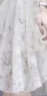 amber heey雪纺连衣裙女装新款2024夏季法式修身气质女神范夏天短袖裙子衣服 257杏色 L 100-110斤 晒单实拍图