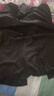 皮尔卡丹（pierre cardin）【5万+已加购】衬衫男士长袖免烫抗皱高弹力中年冰丝商务休闲衬衣 黑色 50/170/L 【建议105-120斤】 实拍图