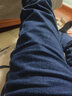 真维斯（Jeanswest）牛仔裤男春夏季新款商务宽松直筒男长裤弹力百搭休闲裤子男 98牛仔黑 常规 31 (2尺4) 实拍图