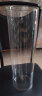 奇敬大号直筒高硼硅玻璃花瓶马醉木富贵竹专用花瓶客厅酒店花瓶摆件 【口15×高50cm】尤加利推荐 玻璃花瓶（不含花） 实拍图