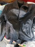 傲列皮夹克男士皮衣外套新款青年潮流修身翻领大码PU皮机车服外套 PU10/黑色加绒 XL/适合120-135斤 实拍图