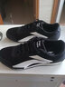 李宁男鞋运动休闲鞋男夏季经典赛车鞋板鞋运动鞋慢跑鞋 黑/米白 41.5 (内长260) 实拍图