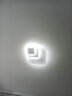梵季（Fanji） 吸顶灯卧室现代简约主卧房间灯网红创意客厅灯led北欧书房阳台灯 方形白直径52CM+三色无极调光 实拍图