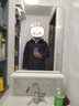 啄木鸟夹克男外套中长款韩版潮流中青年男士春秋季休闲连帽男装 黑色加绒 4XL 实拍图