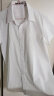 罗蒙儿童短袖白色衬衫2024春夏款男童女童衬衣校服 白色短袖衬衫 160 晒单实拍图