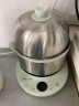 小熊（Bear）煮蛋器家用早餐迷你机预约定时不锈钢多功能迷你双层煎蛋器蒸蛋器自动断电 ZDQ-B14Y5 晒单实拍图