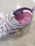 Skechers斯凯奇儿童包头凉鞋男童鞋夏季轻质防滑女大童大头沙滩鞋302969L 女童/白色/薰衣草色/WLV 37 实拍图