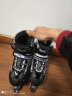 溜冰鞋儿童轮滑鞋滑冰鞋全套装初学者男女童直排旱冰鞋初学者3-4-5-6-7-8-9-10岁可调节 黑色单闪套装（含头盔护具） M号（32-37码） 实拍图