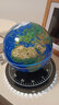 HCNT磁悬浮地球仪AR3D立体男士生日礼物办公室桌面摆件圣诞节送男朋友 14CM时钟地形球彩光(AR+礼袋） 实拍图