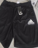 阿迪达斯（adidas）Adidas阿迪达斯短裤男运动轻便舒适休闲五分裤 黑白小logo M  实拍图