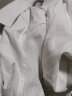 【热卖精选】罗蒙衬衫男商务休闲正装男士纯色翻领短袖职业装工装衬衫LMW201 斜纹短袖白色 41 实拍图