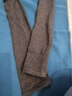 猫人长筒袜套女加长款护膝空调房老寒腿羊绒保暖加厚毛圈护腿袜秋冬季 【羊绒常规款 黑色+浅咖】 2双 均码 实拍图