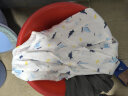 红豆儿童睡衣男女童夏薄款纯棉家居服套装短袖宝宝空调服J3289白色160 实拍图