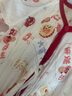 贝乐咿婴儿衣服夏季薄款长袖连体衣纯棉男女宝宝哈衣爬服新生儿空调服 5255大吉大利+5354飞龙游鱼 59cm （建议1-3个月） 实拍图