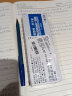斑马牌（ZEBRA）橡胶杆圆珠笔 0.7mm子弹头原子笔中油笔 R8000 蓝色 10支装 实拍图