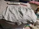 尤萨军内裤男士内裤四角平角无痕浅灰色军迷内裤藏蓝色特大号军训内裤 浅灰色1条 小号/3号（78-82cm） 实拍图