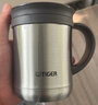 虎牌（TIGER）保温杯 办公型不锈钢真空杯茶滤网杯 水杯CWM-A035 350ml 浅灰色XC 350ml 实拍图