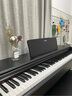 雅马哈（YAMAHA）电钢琴YDP105重锤键盘88键进口成人儿童初学者家用智能电子钢琴 YDP-105B黑色+原装琴凳+官方标配 实拍图