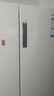 海尔（Haier）549升十字双开对开四开门电冰箱家用一级能效变频节能风冷无霜超大容量以旧换新BCD-549WGHTD58WV 实拍图